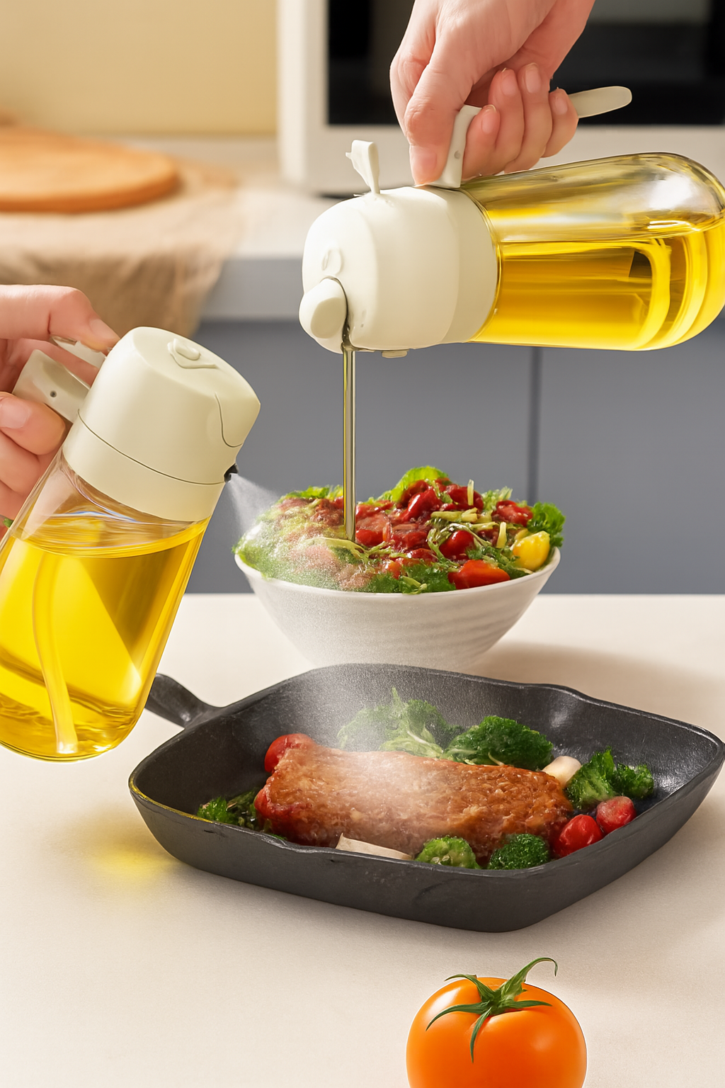 Olive Oil Sprayer and Oiler/ dispenser